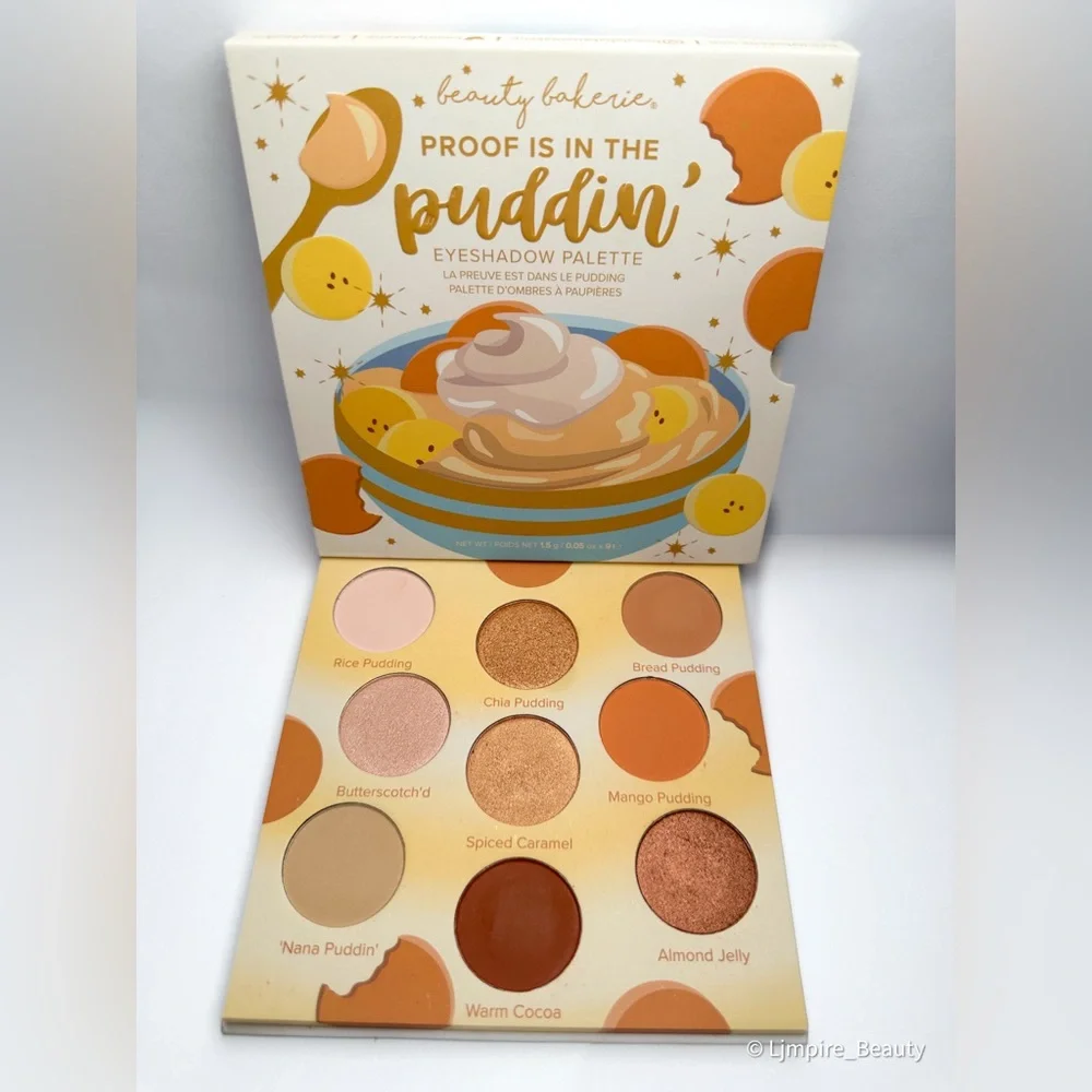 🆕 BEAUTY BAKERIE Proof Is In The Puddin Eyeshadow Palette NIB